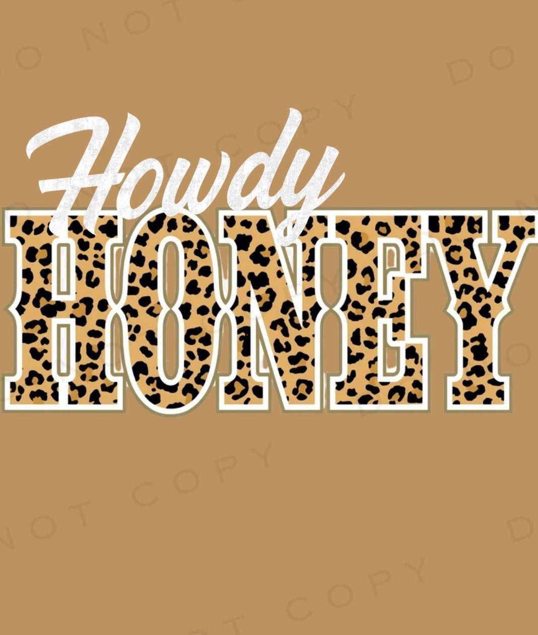 Howdy honey PNG