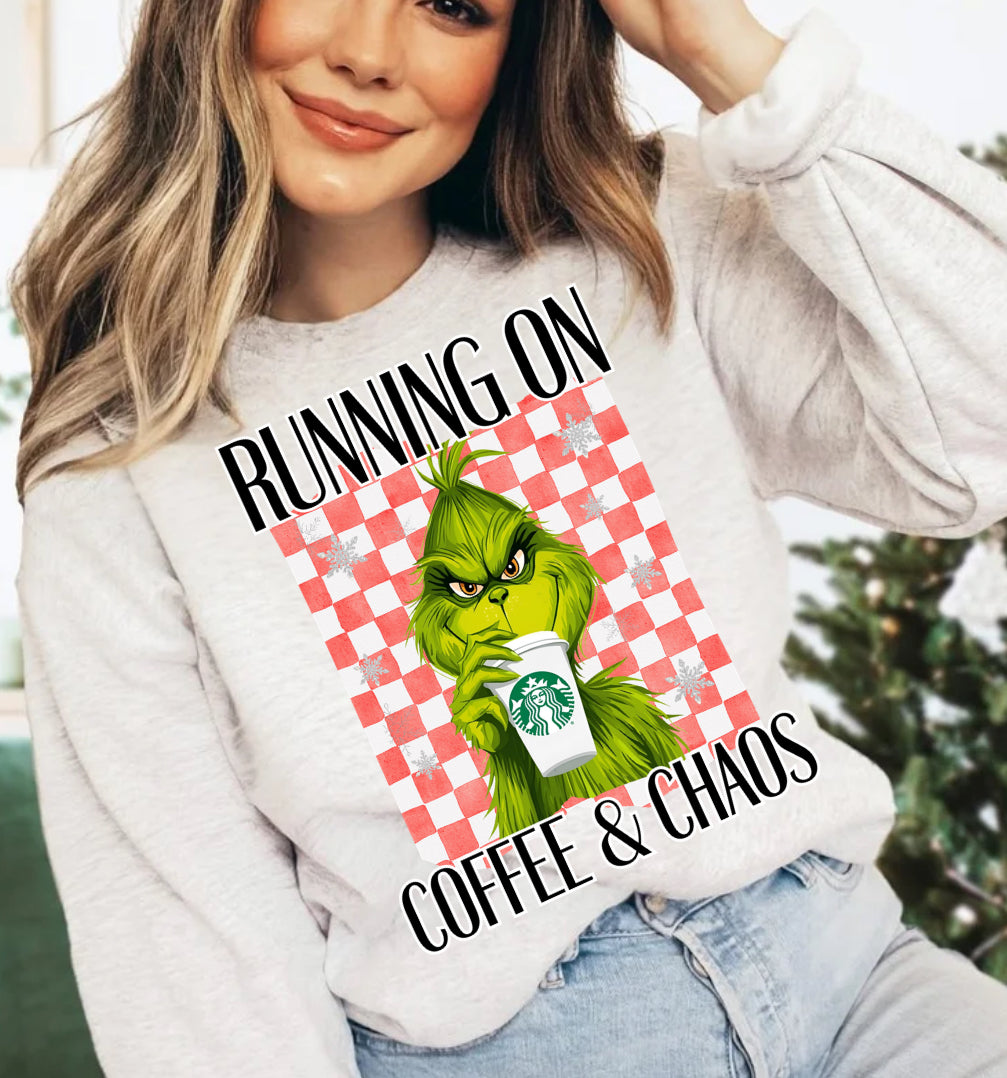 Coffee & chaos PNG
