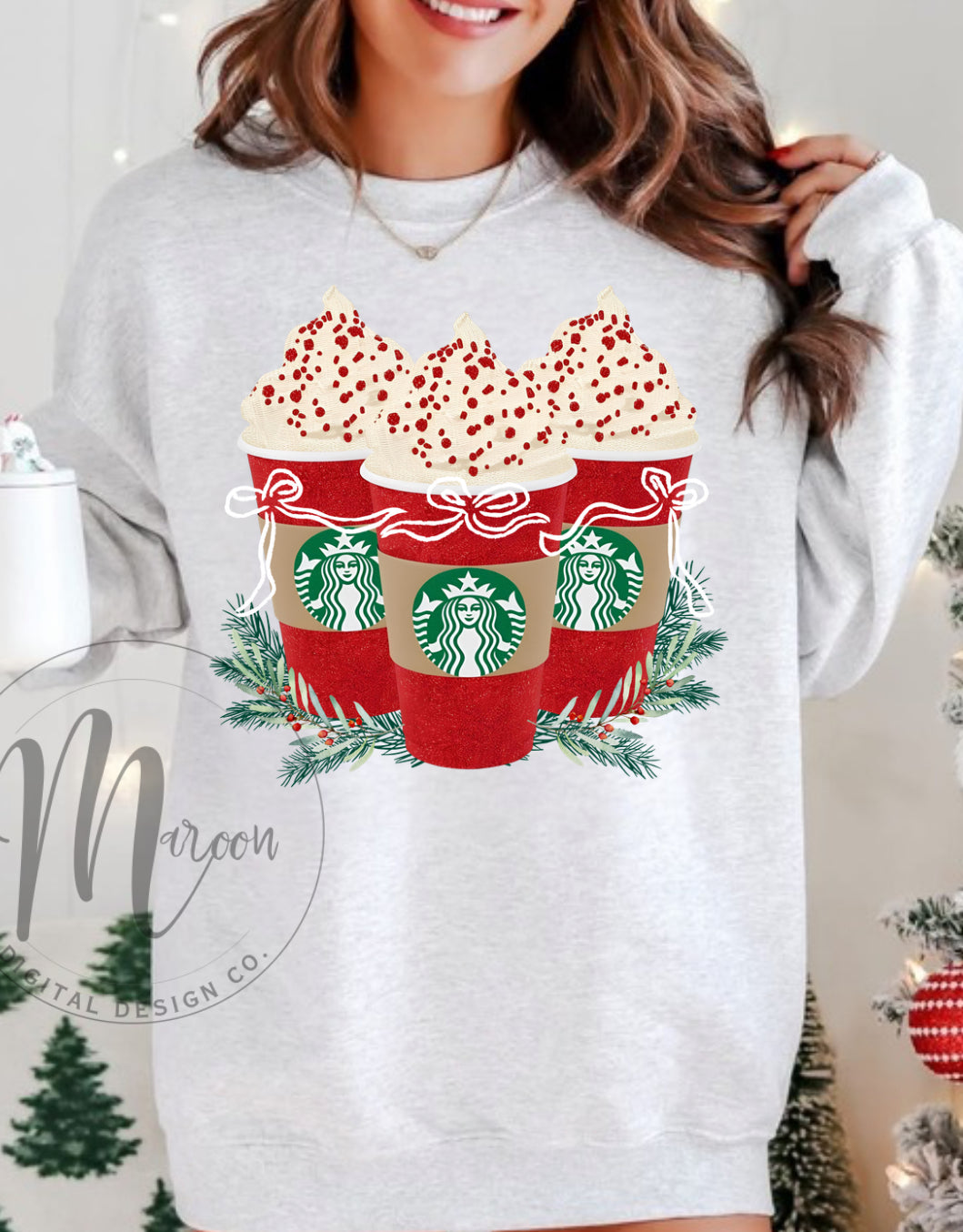 Starbs coffee Christmas png
