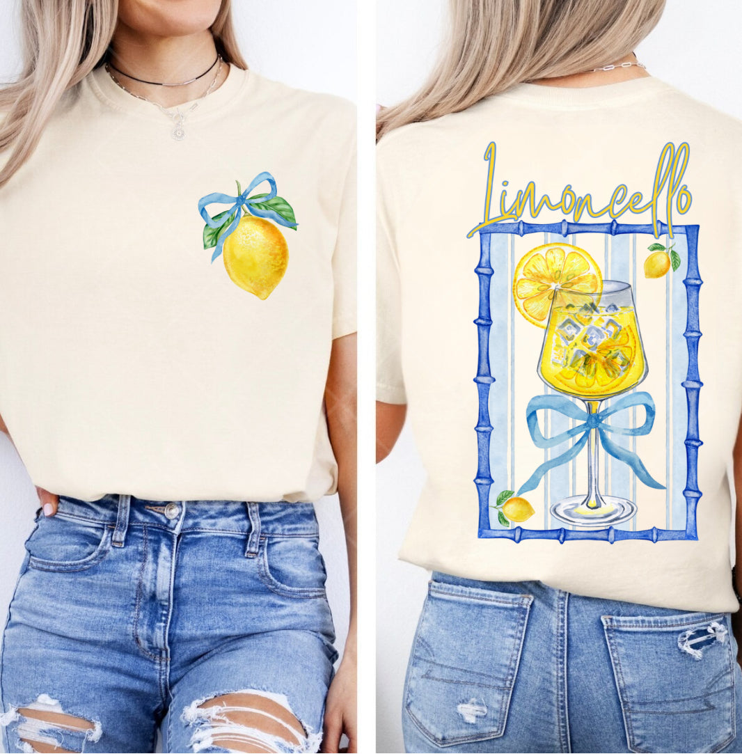 Limoncello PNG FILE (back & front)