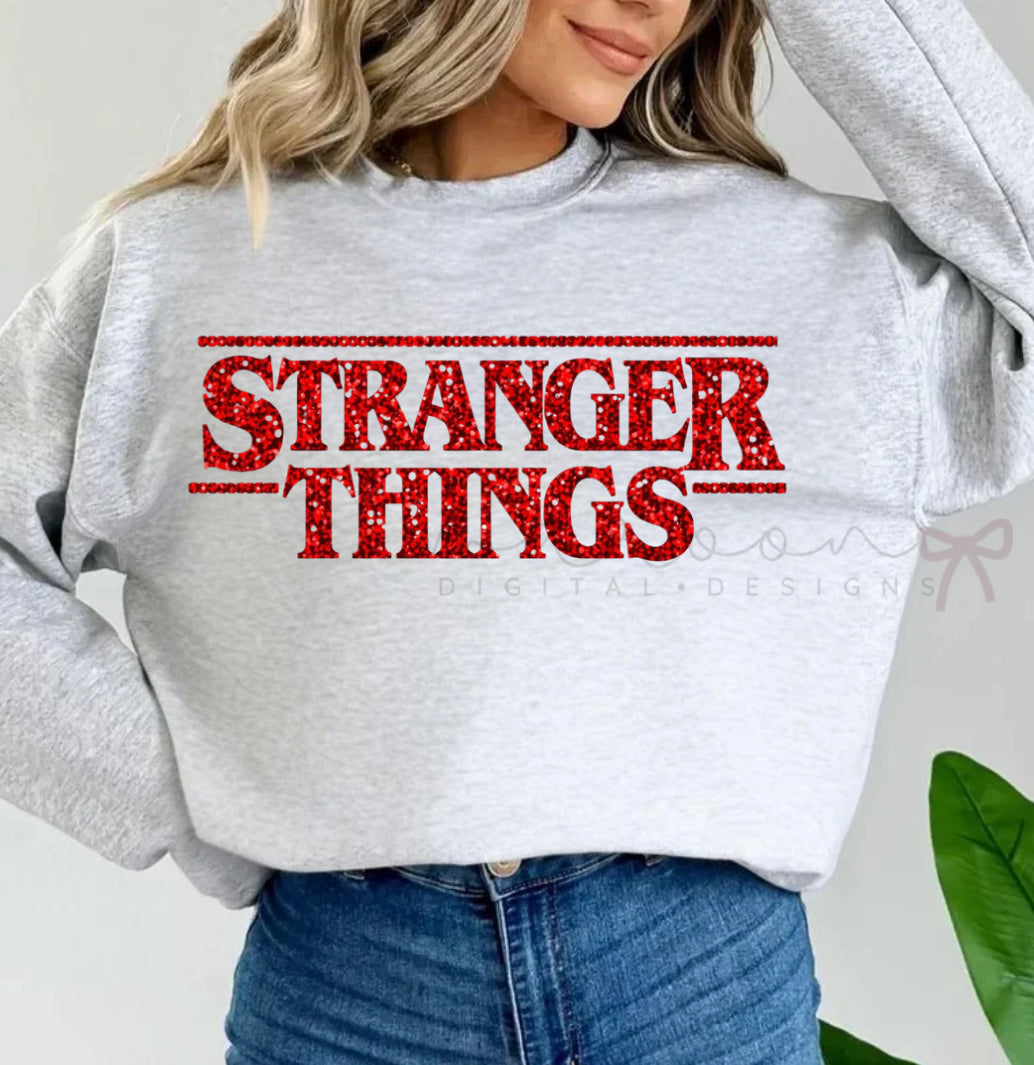 Stranger things SPARKLE PNG