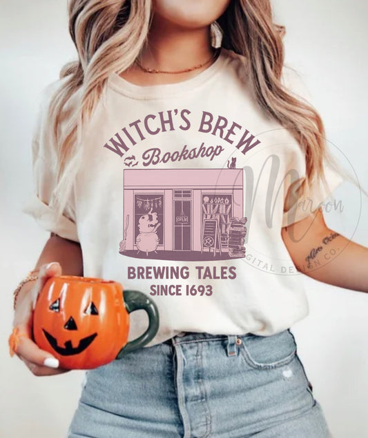 Witch’s brew book shop PNG