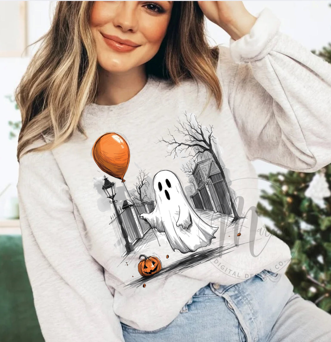 Ghost balloon PNG