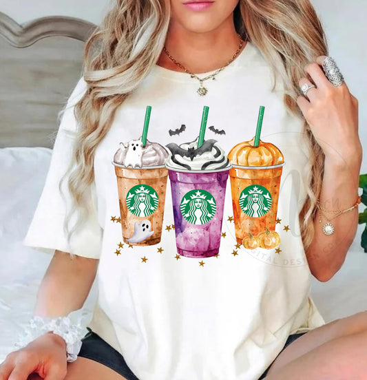 Starbies Halloween PNG