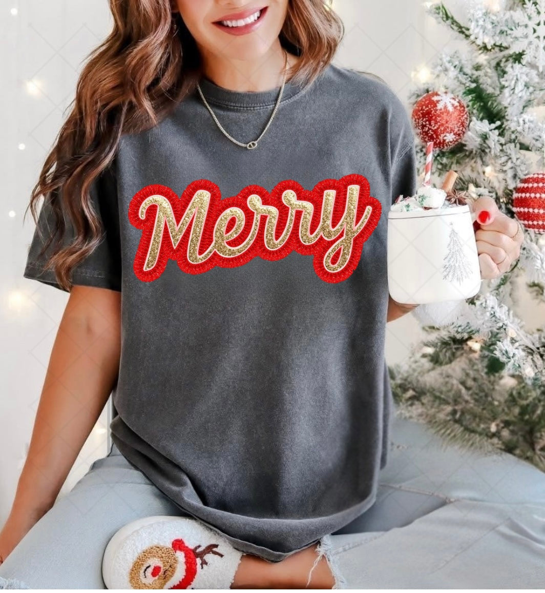 Fuzzy faux merry PNG