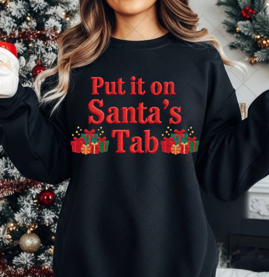 Santa’s tab PNG