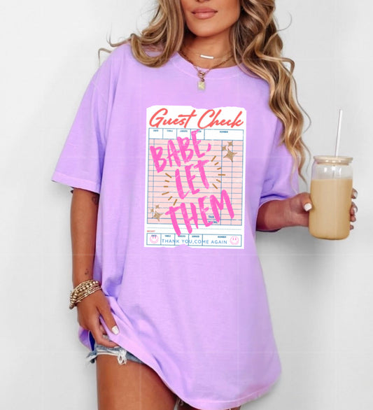 Babe, let them PNG DIGITAL DOWNLOAD