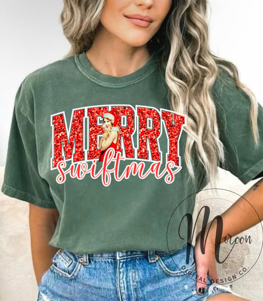 Swiftmas glitter png