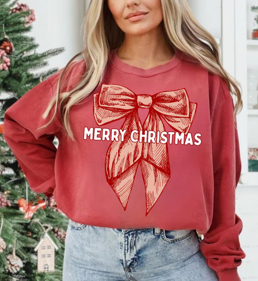 Bow merry Christmas PNG