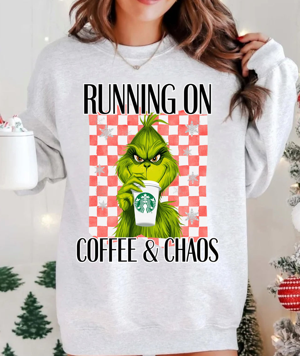 Coffee & chaos PNG
