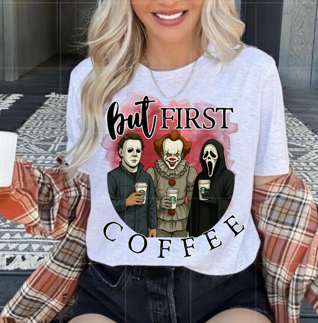 But first, Coffee- Halloween boys