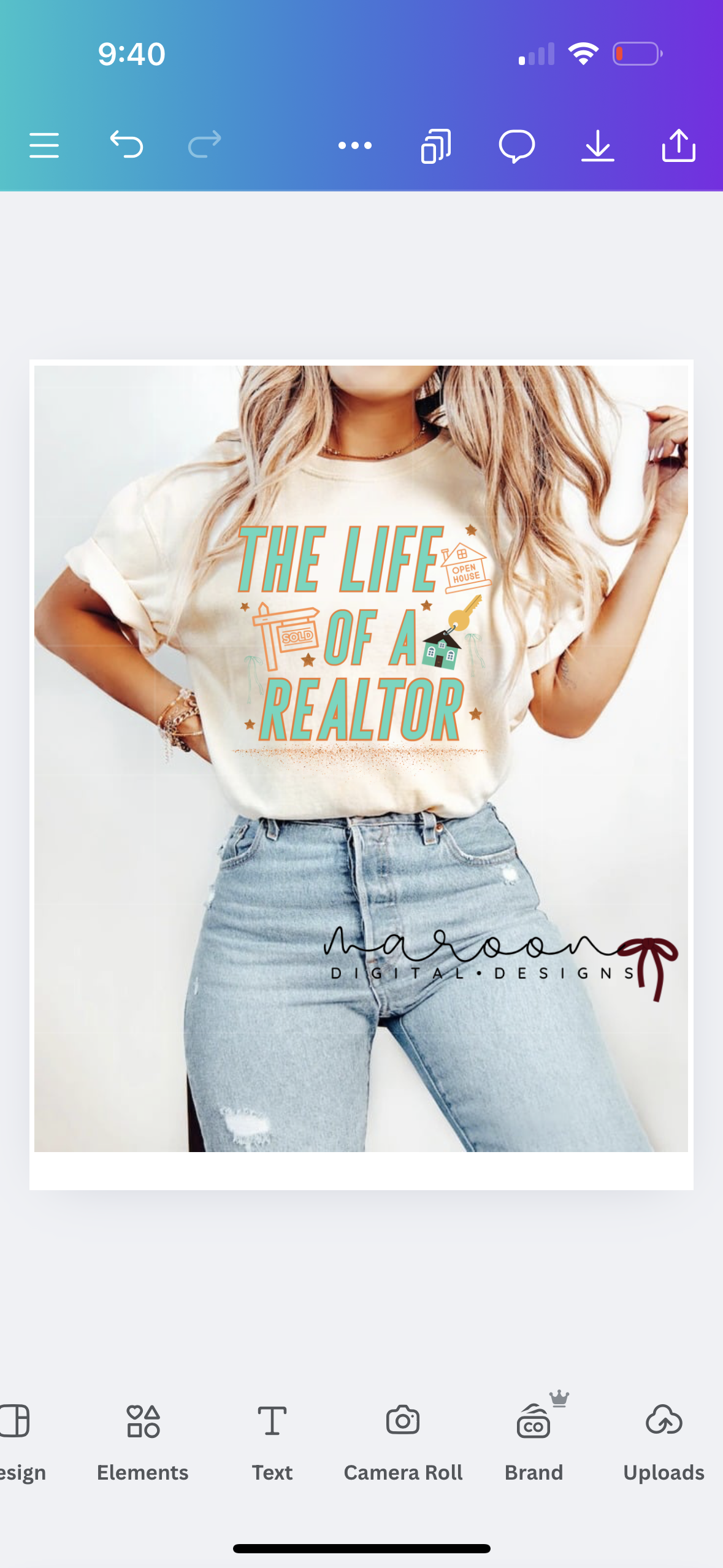 Life of a realtor TWO DESIGNS PNG