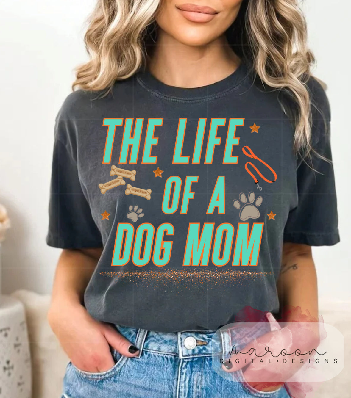 Life of a dog mom - PNG