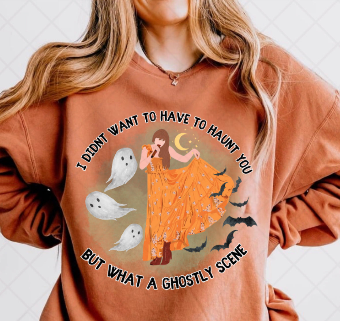Ghostly scene PNG