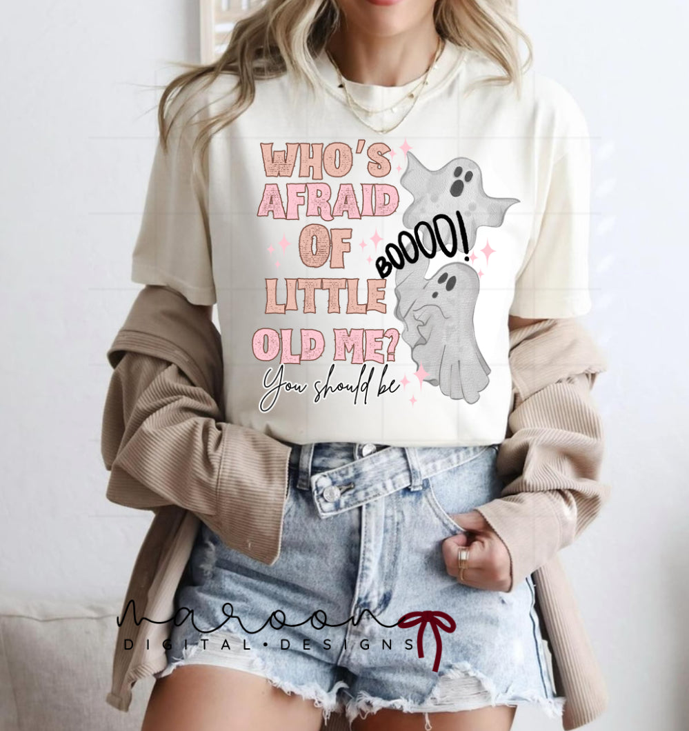 Who’s afraid of me! PNG