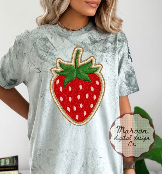 Strawberry patch PNG
