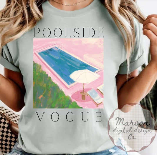 POOLSIDE VOGUE PNG