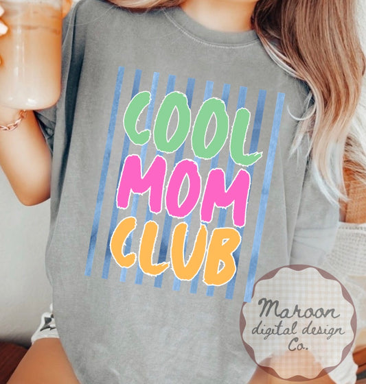 Cool mom club PNG