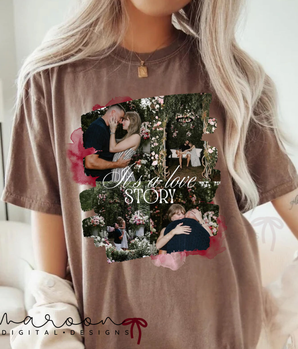 A love story red png