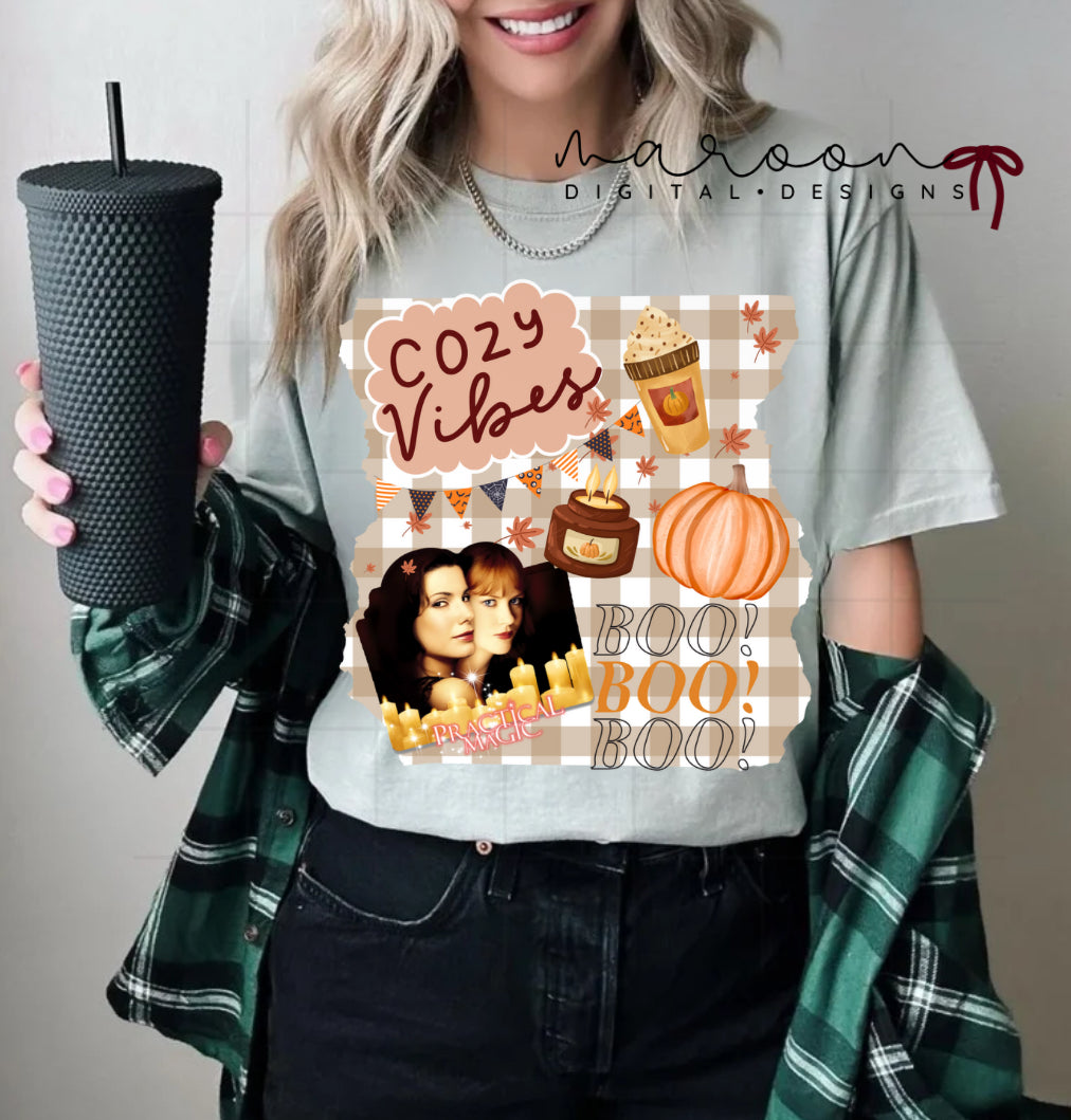 Cozy vibes PNG