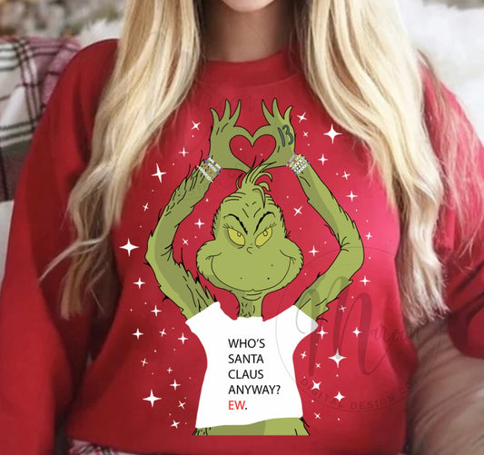 Grinch Swiftie PNG